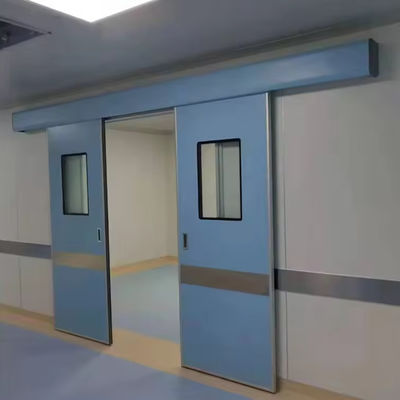 प्रयोगशाला अस्पताल स्लाइडिंग दरवाजे स्वचालित स्वच्छ कमरे के दरवाजे 1100x2200mm